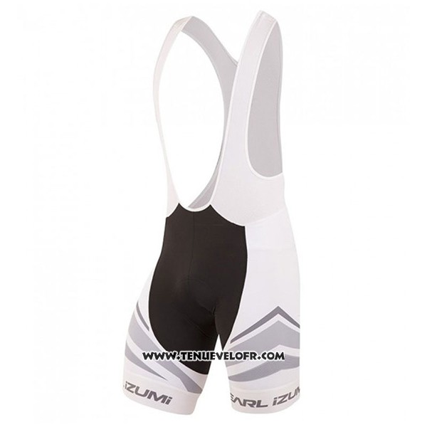 2017 Maillot Ciclismo Pearl Izumi Blanc Manches Courtes et Cuissard